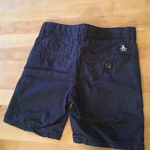 Penguin brand navy shorts size 4